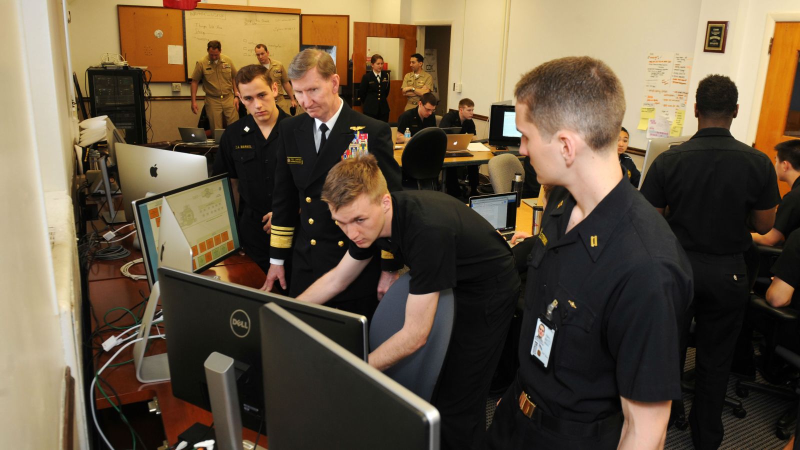 First Cyber Operations Midshipmen for U.S. Navy